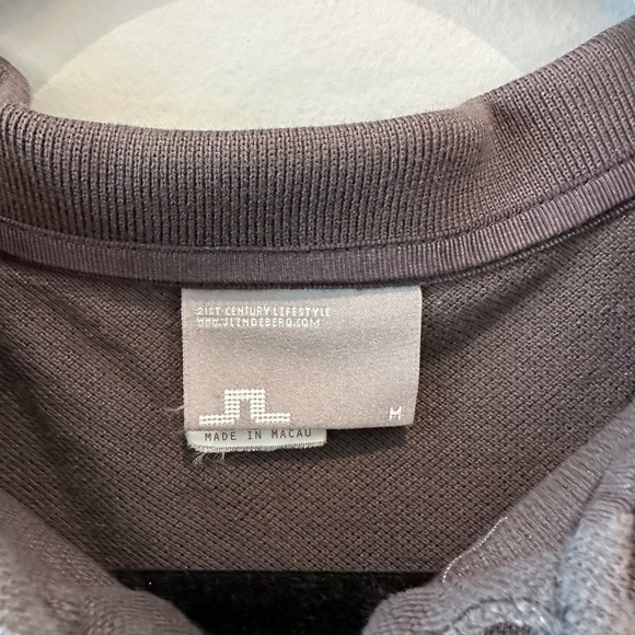 J Lindeberg Polo in Graphite Color - Picture 3 of 5